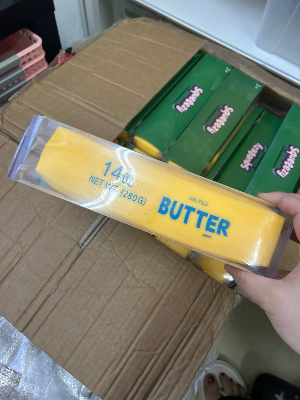 Bunnies Large Rubber Butter