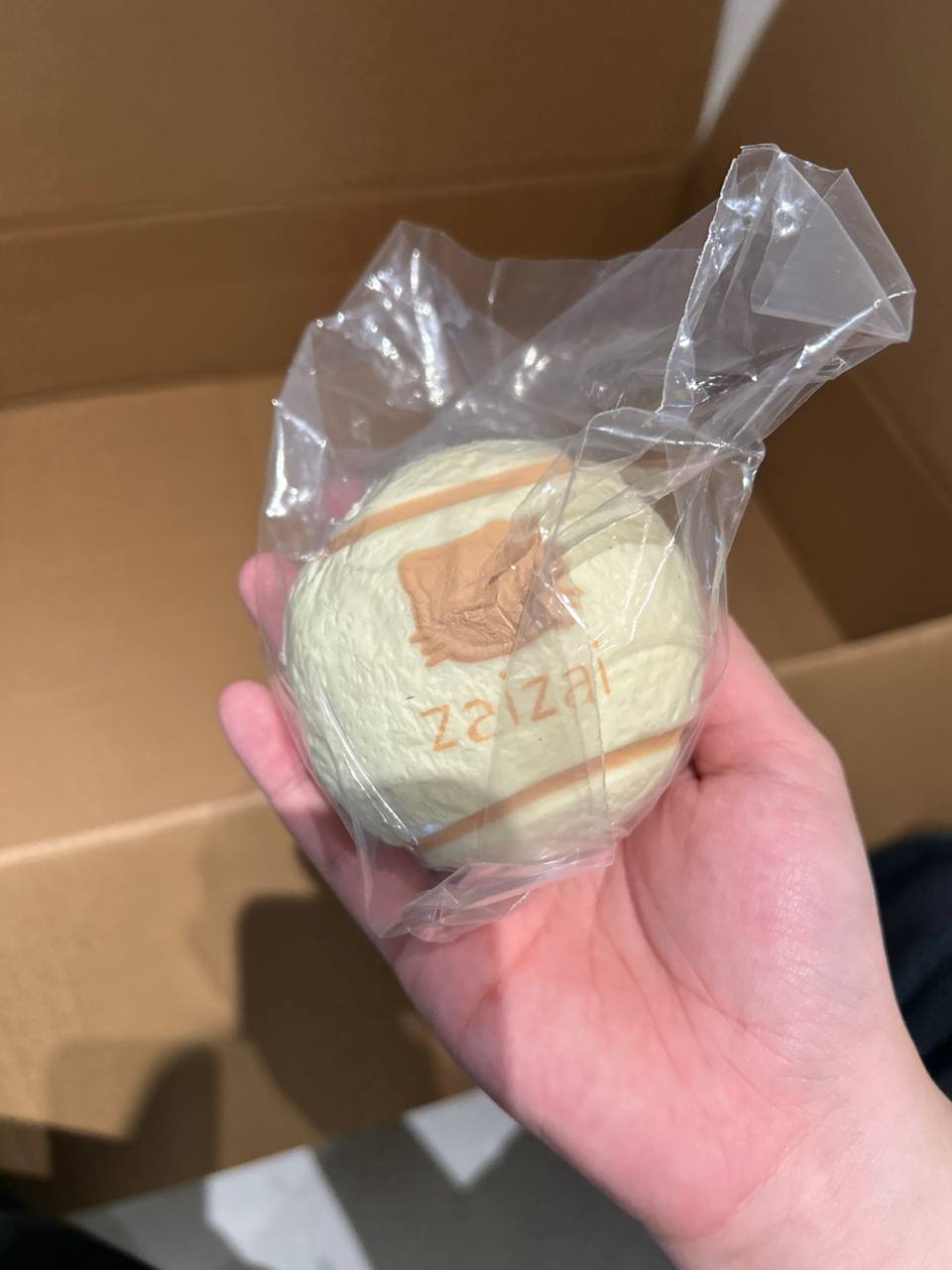 Zai Zai Beige Tennis Ball