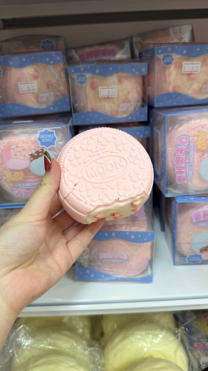 Pink Oreo Sandwich