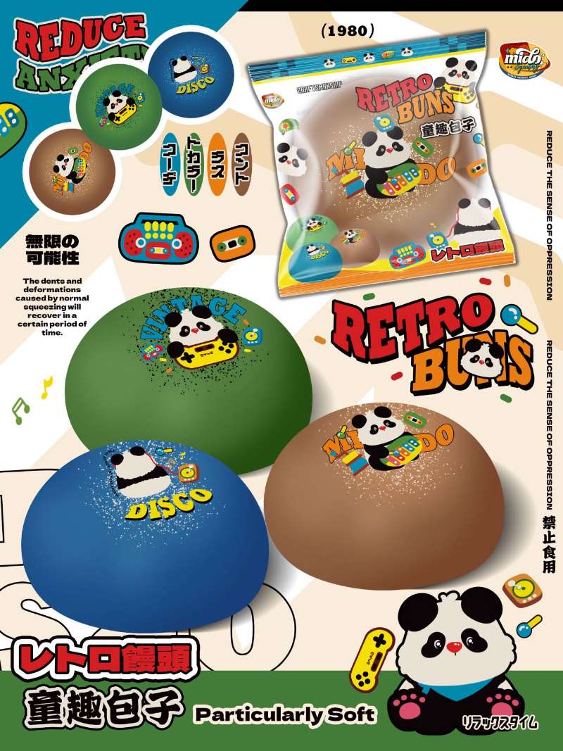 MIDO Panda Bun