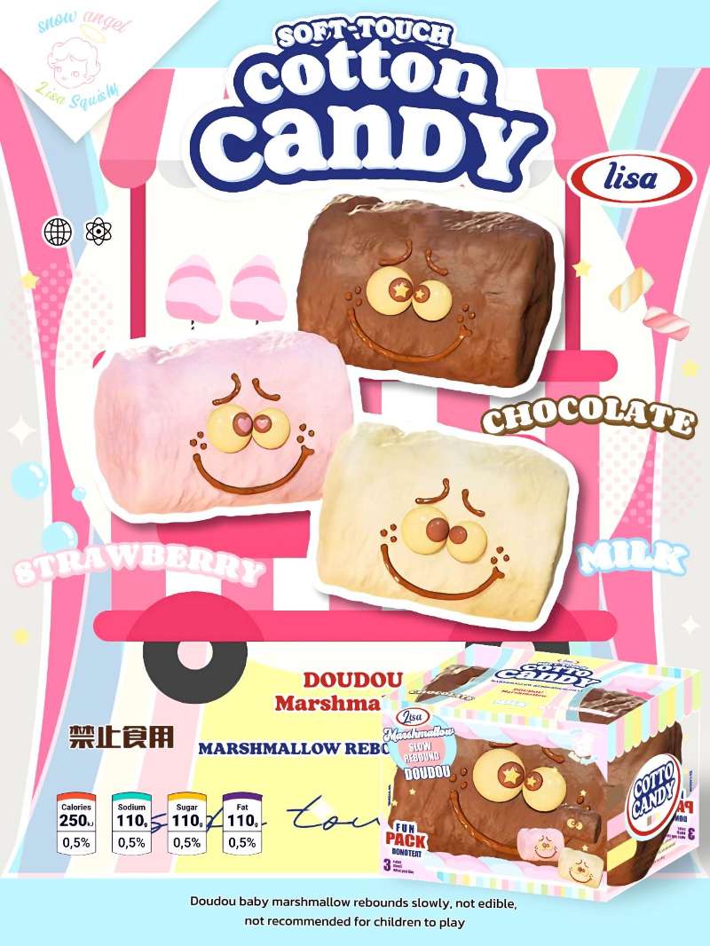 Lisa Dou Dou Yan Cotton Candy