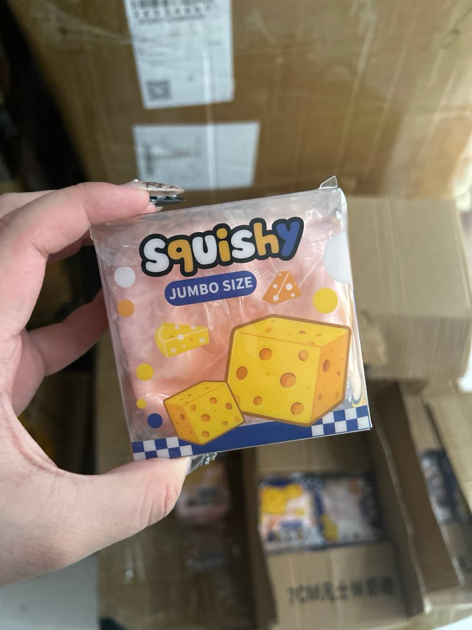 Pink thick cheese 7.5cm