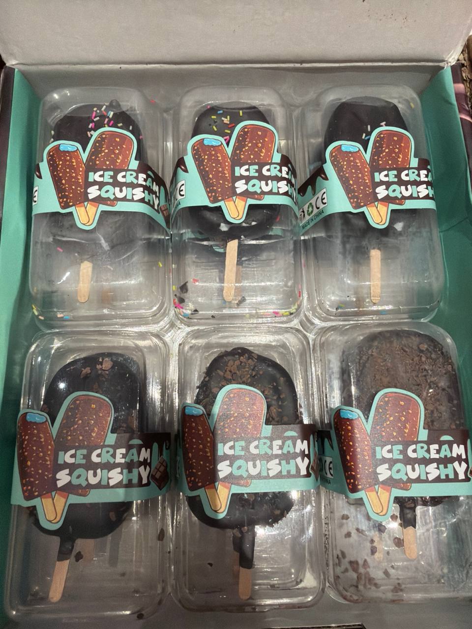 Wax ice cream