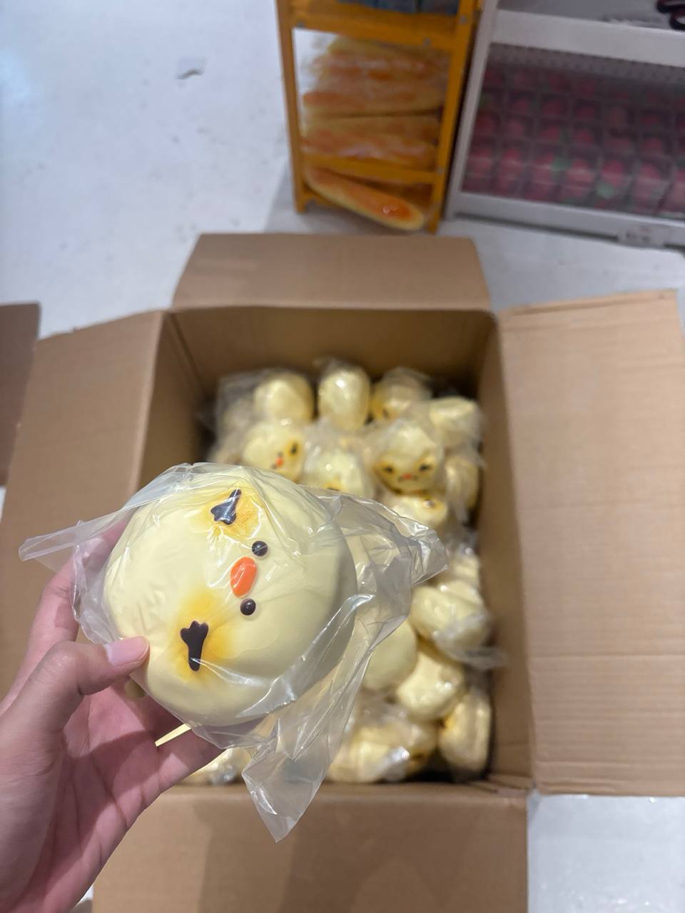 Hachimi Snowman Bun