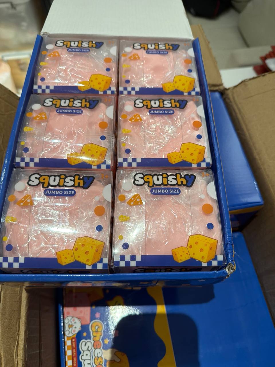 7CM Pink Crunchy Cheese